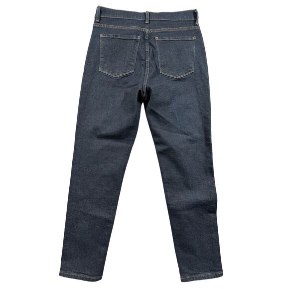 Mott and Bow Mom Grand Jeans Womens Size 31 High Rise Dark Wash Denim Stretch - Picture 10 of 12